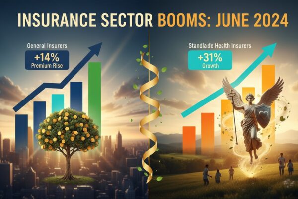 General insurance premiums rise 14% in June; health insurers clock 31% growth