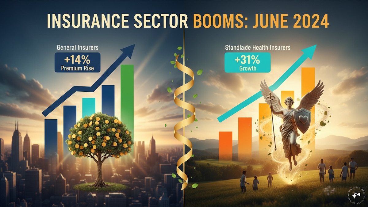 General insurance premiums rise 14% in June; health insurers clock 31% growth