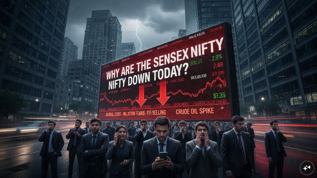 Explained - Why the Sensex, Nifty are down nearly 1% on Wednesday
