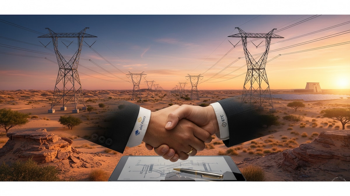 Bajel Projects rises 5% after formalising 500 kV transmission line agreement with EETC in Egypt