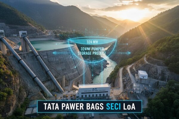 Tata Power bags SECI LoA for 324 MW pumped storage project