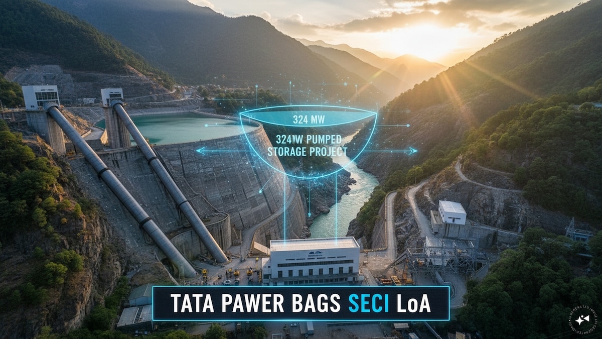 Tata Power bags SECI LoA for 324 MW pumped storage project