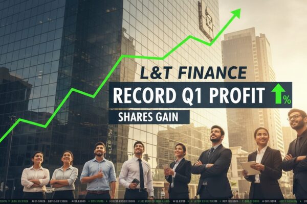 L&T Finance shares gain after record Q1 profit; Nomura raises earnings estimates