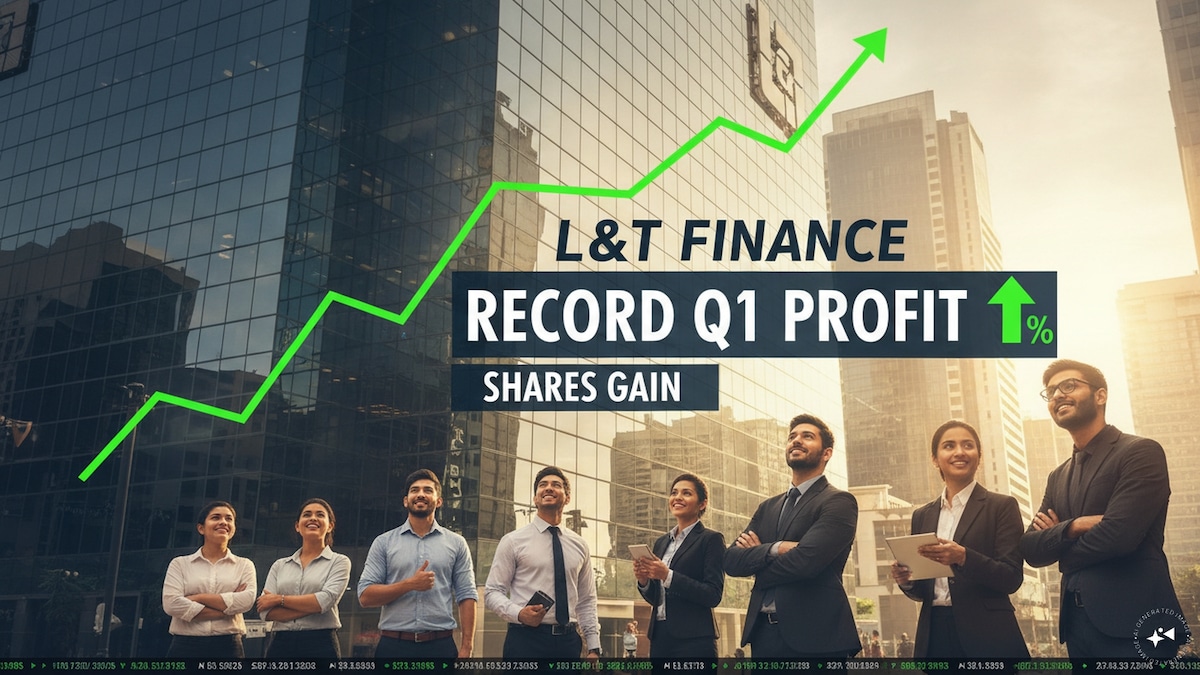 L&T Finance shares gain after record Q1 profit; Nomura raises earnings estimates