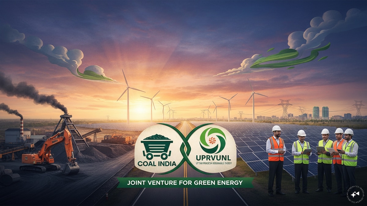 Coal India inks JV with UPRVUNL to develop renewable energy projects in Uttar Pradesh