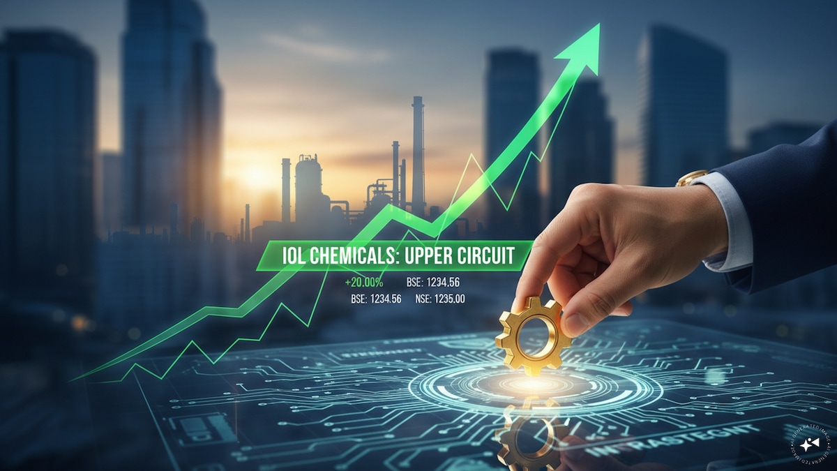 IOL Chemicals shares hit upper circuit after promoter raises stake in the June quarter