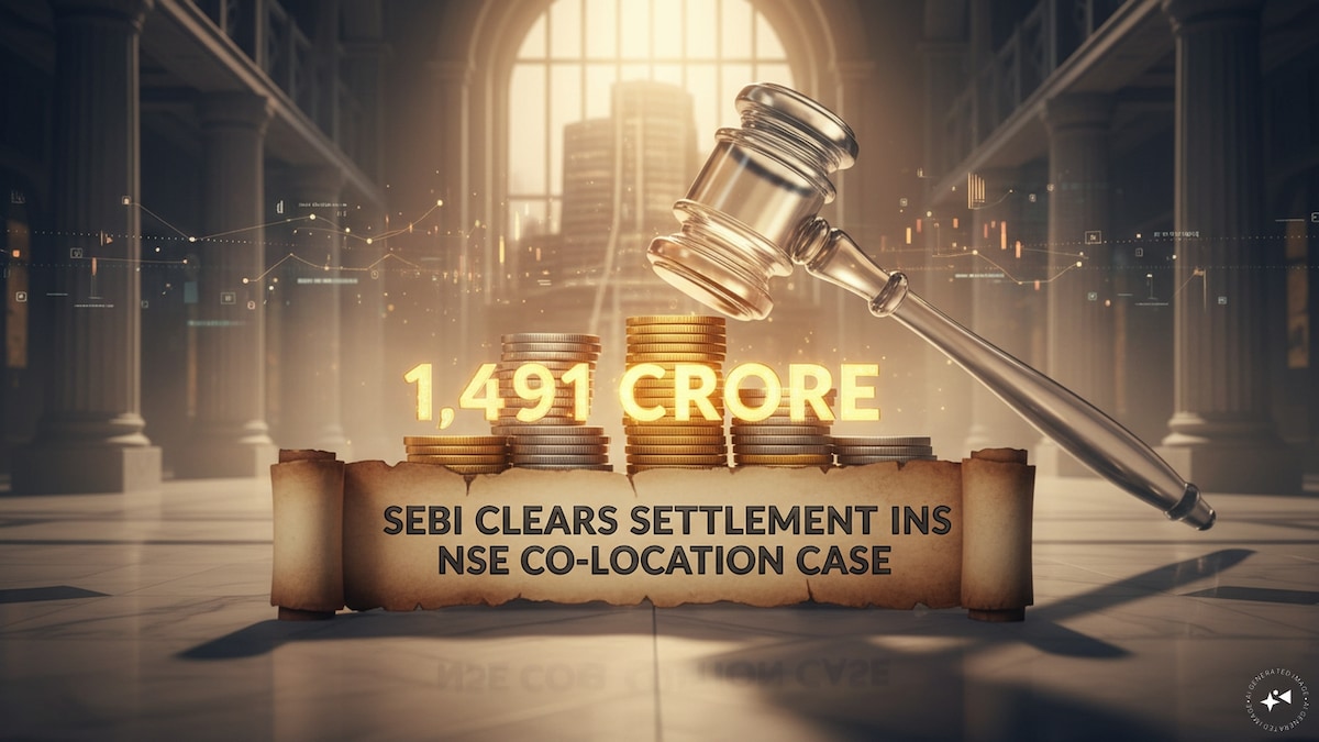 SEBI clears ₹1,491 crore settlement in NSE co-location, dark fibre cases