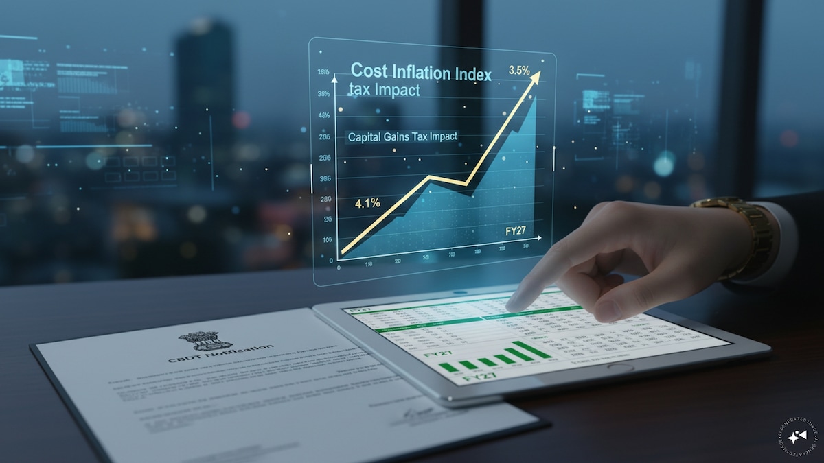CBDT notifies Cost Inflation Index for FY27: Here's what it means for capital gains tax