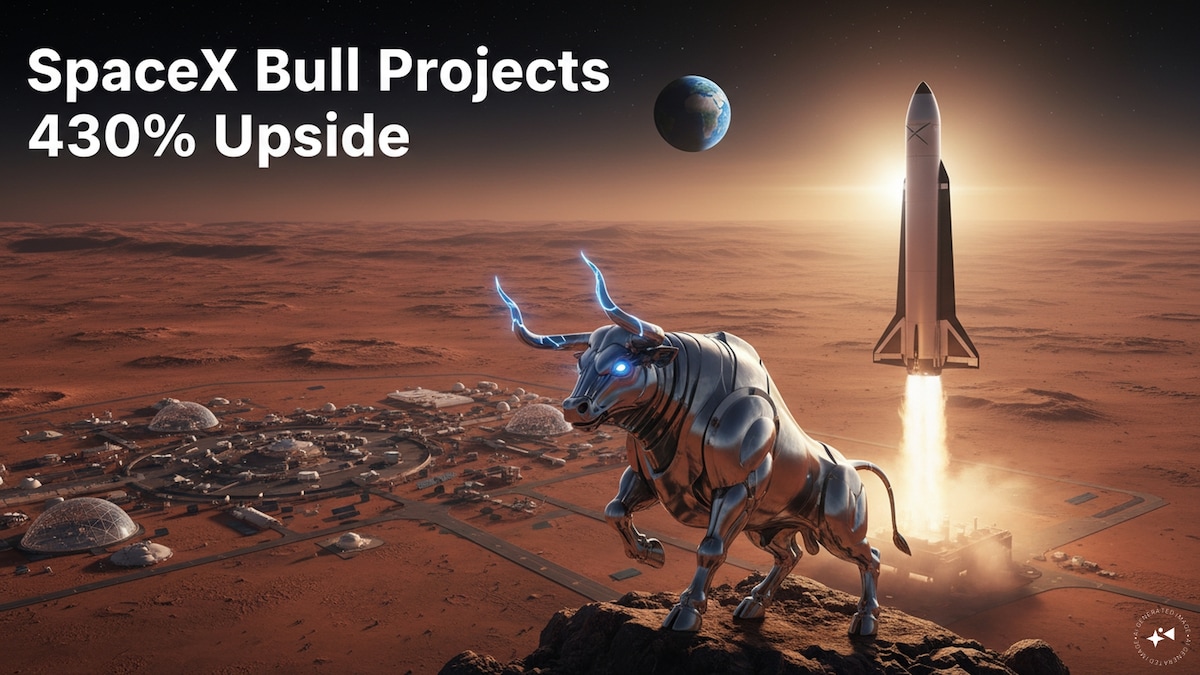 The most bullish SpaceX call projects the stock to rise 430% from current levels