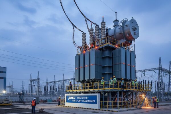 BHEL builds India's first homegrown 1200 kV ultra-high voltage transformer