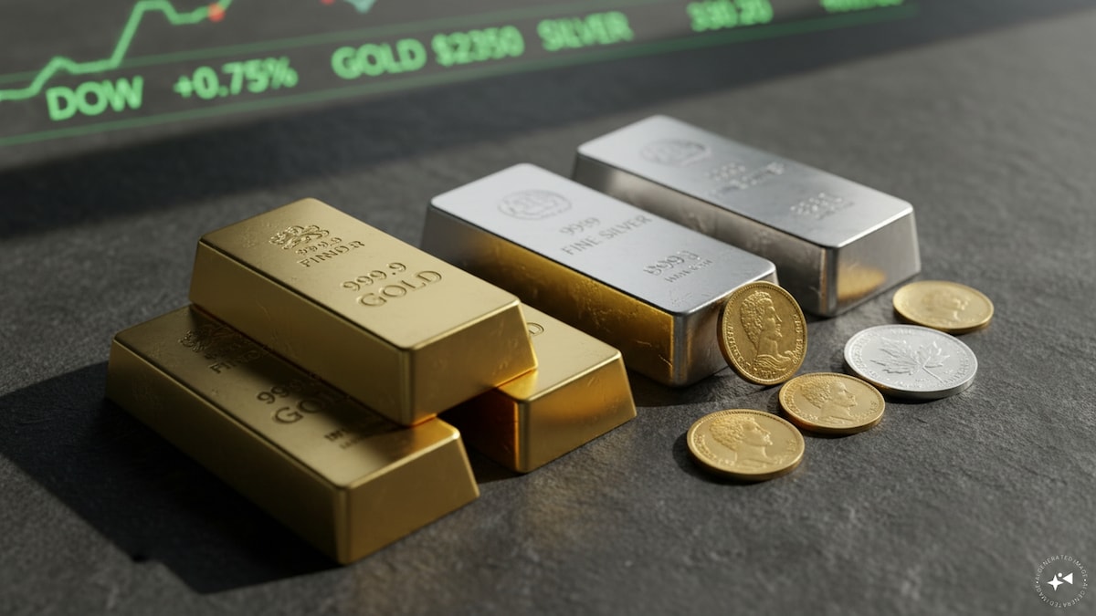Gold near one-week low, silver extends losses: Key factors behind the fall