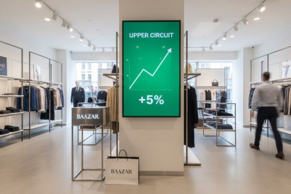 Baazar Style Retail shares end in a 5% upper circuit after strong Q1 business update