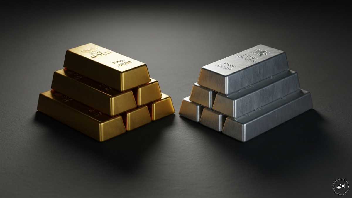 Gold extends losses below $4,010 an ounce; silver edges higher