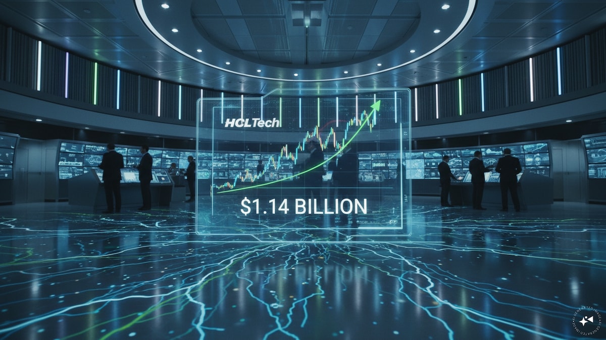HCLTech shares in focus after signing $1.14 billion AI-led digital transformation deal