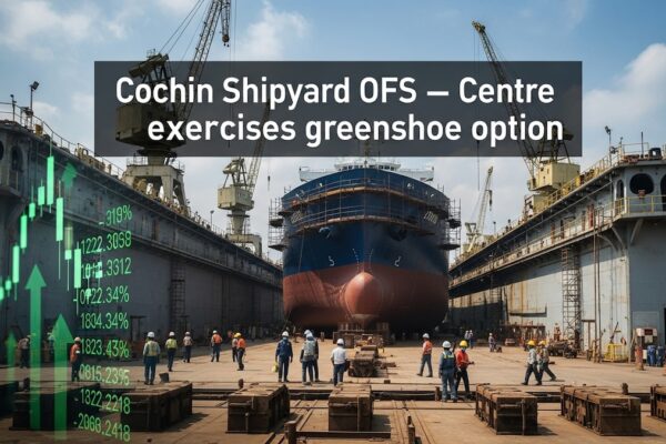 Cochin Shipyard OFS opens for retail investors today — Here's how you can subscribe