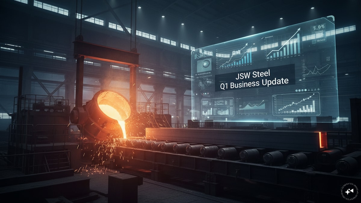 JSW Steel Q1: Crude steel output rises 3%; India operations at 94% capacity utilisation