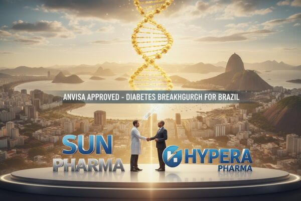 Sun Pharma Gets ANVISA Approval for Semaglutide in Brazil, Partners with Hypera Pharma for Type 2 Diabetes Treatment Launch