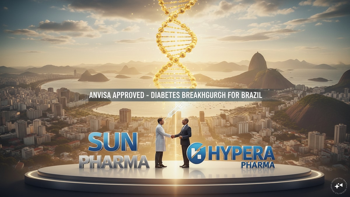 Sun Pharma Gets ANVISA Approval for Semaglutide in Brazil, Partners with Hypera Pharma for Type 2 Diabetes Treatment Launch