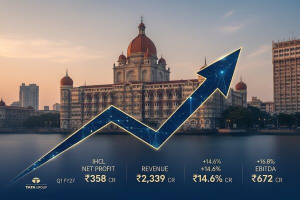 Indian Hotels Q1 results: Tata Group hospitality arm net profit rises 21%, revenue up 15%