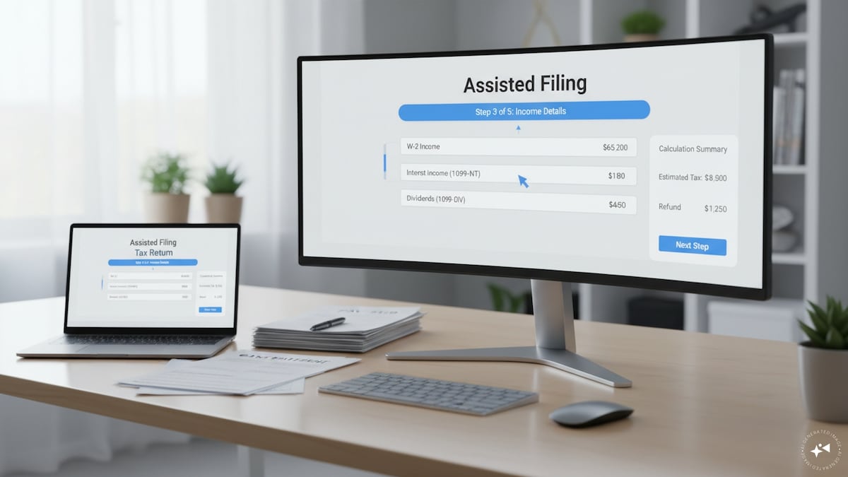 Income tax return: How the Assisted Filing feature works and who can use it