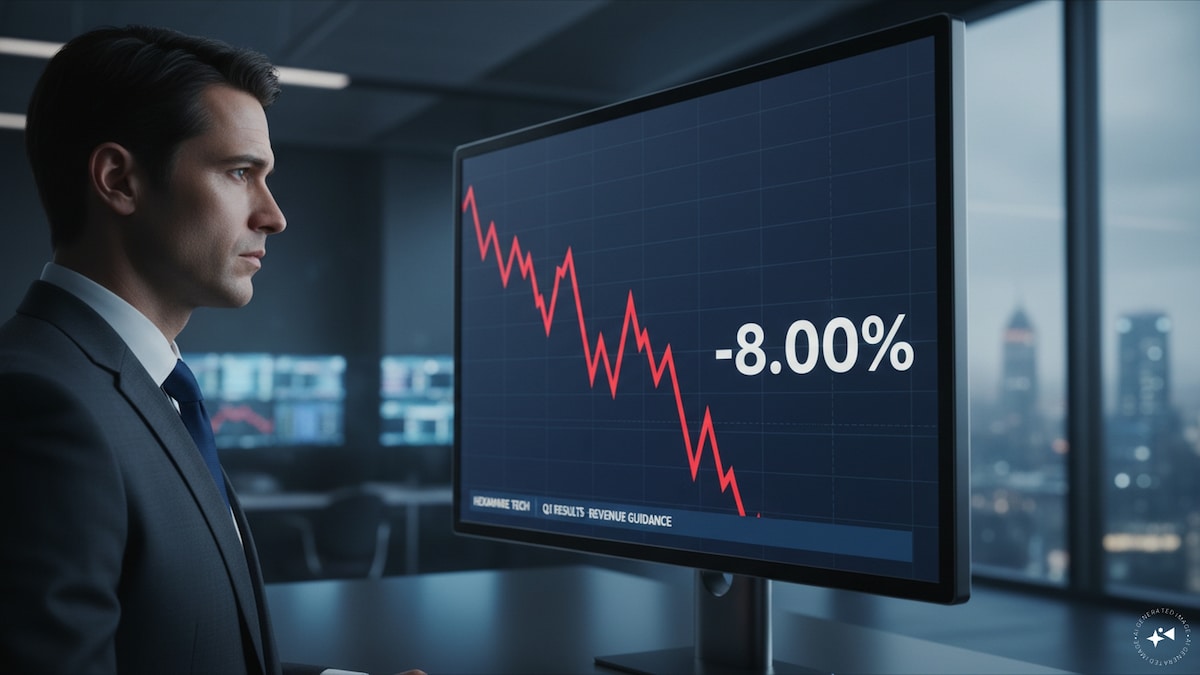 Hexaware Tech shares fall 8% on cutting full year revenue growth guidance after Q1 results