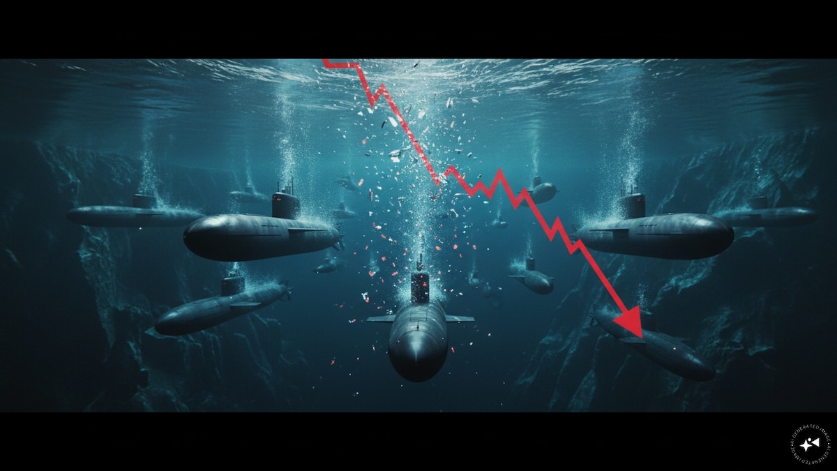 A Korean firm loses a Canada submarine deal to German counterpart; Stock falls 23%