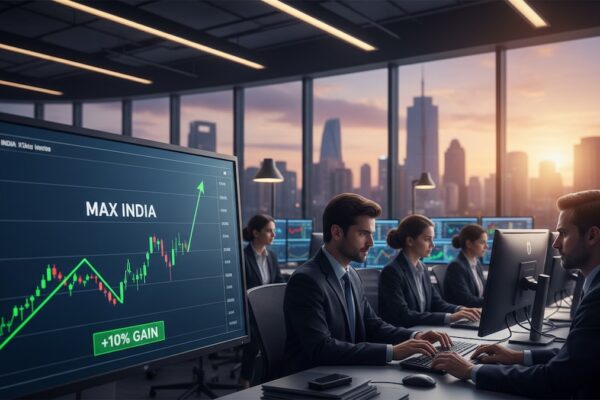 Here's why shares of Max India gained up to 10% on Friday