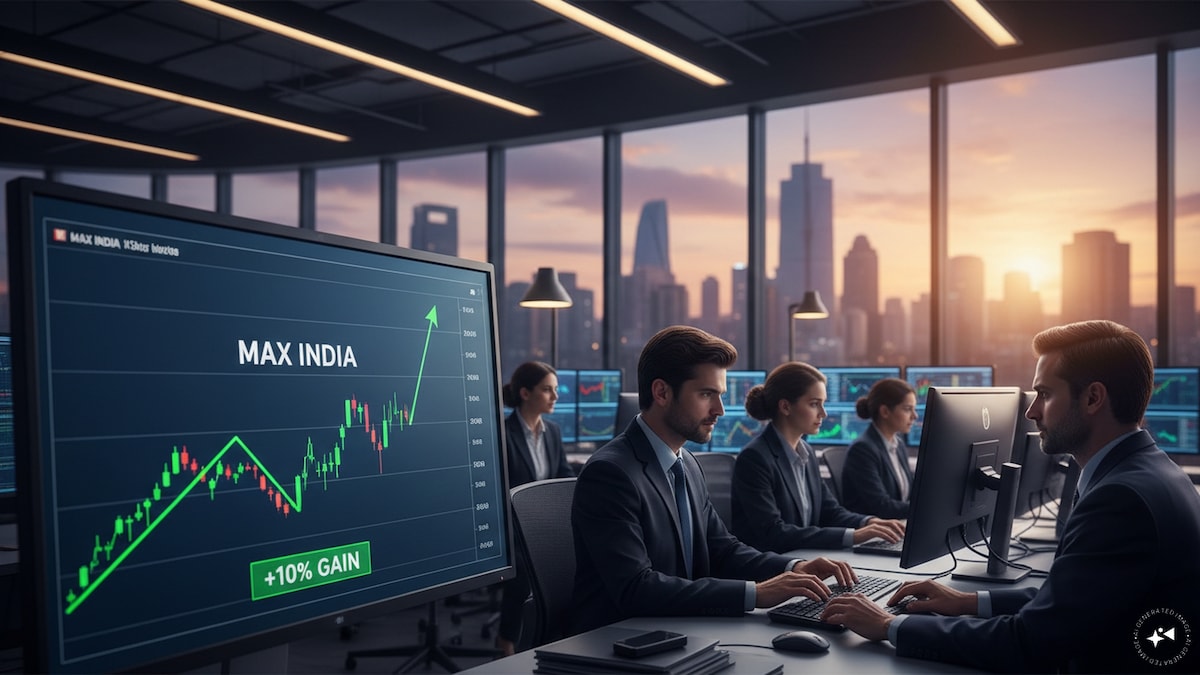 Here's why shares of Max India gained up to 10% on Friday
