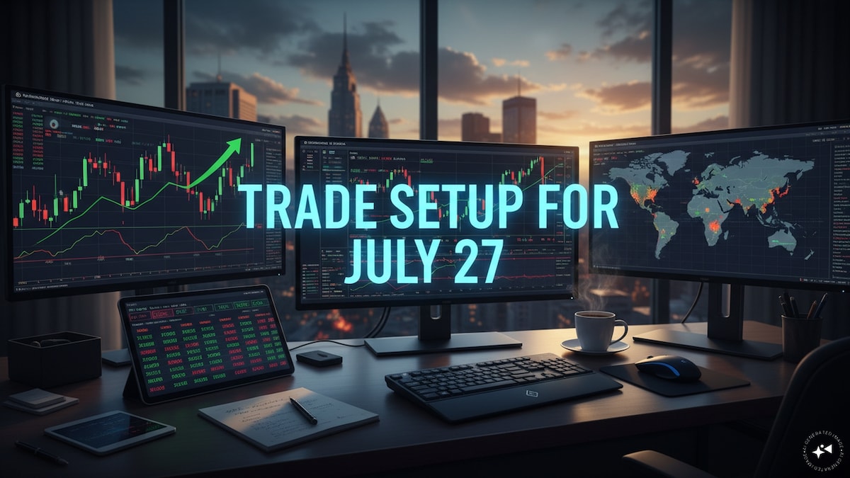 Nifty Outlook for July 27: 23,800 - 23,600 remain key support amidst crude price move, data-heavy week
