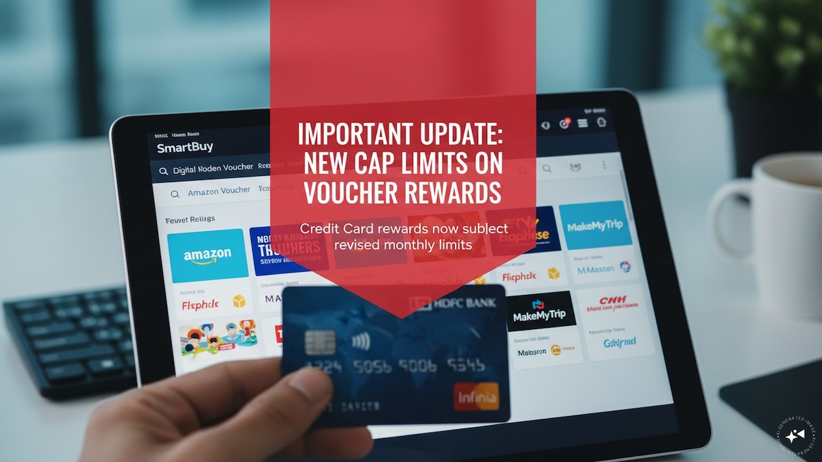 HDFC Bank credit card users have a new cap on voucher rewards