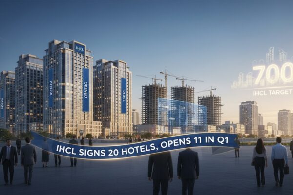 IHCL signs 20 hotels, opens 11 in Q1 as it moves closer to 700-hotel target