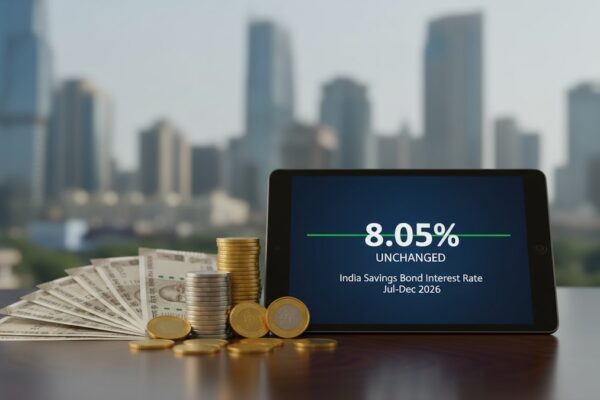 India keeps floating rate savings bond interest unchanged at 8.05% for Jul–Dec 2026