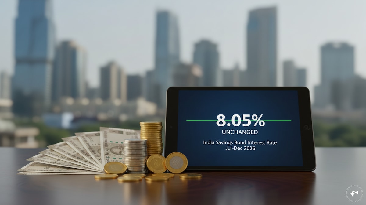 India keeps floating rate savings bond interest unchanged at 8.05% for Jul–Dec 2026