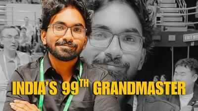 India's 99th GM! Sleepless nights, depressing times, and then a chess Grandmaster: The making of Rathanvel VS | Chess News