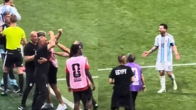 Lionel Messi exchange under scanner after Egypt coach's anti-racism gesture in Argentina's controversial World Cup win