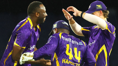 Jason Holder, Andre Russell power LA Knight Riders to crucial win over San Francisco Unicorns | Cricket News