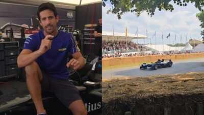 Lucas Di Grassi makes history as he takes Formula E GEN1 car up the hill at Goodwood Festival of Speed | Formula - E News