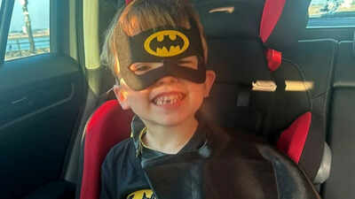 5-Year-Old Boy Saves Drowning Man: ‘Just like Batman!’: Five-year-old boy dressed as superhero saves a drowning man