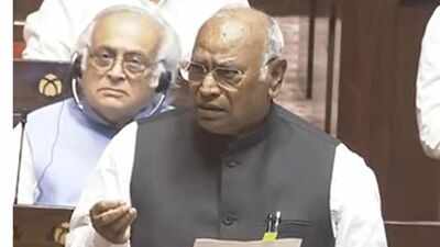 'Amit Shah responsible': Kharge accuses home minister over police action on NEET protesters in Parliament | India News