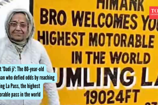 Umling La Pass: Meet 'Dadi ji': The 80-year-old woman who defied odds by reaching Umling La Pass, the highest motorable pass in the world