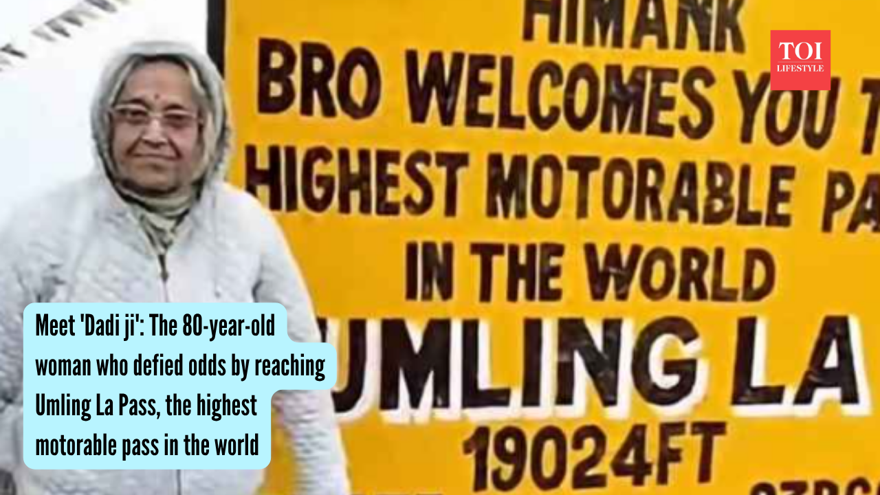 Umling La Pass: Meet 'Dadi ji': The 80-year-old woman who defied odds by reaching Umling La Pass, the highest motorable pass in the world
