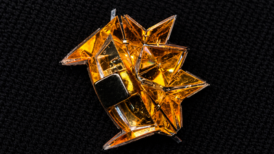 MIT developed a tiny origami robot that folds itself and it could one day work inside the human body |