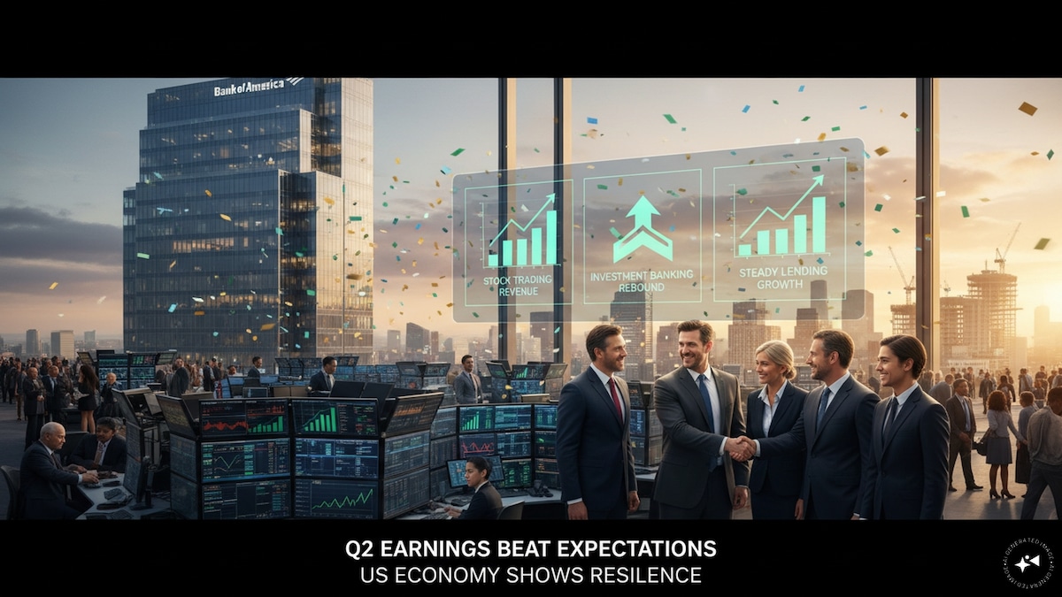 Bank of America profit jumps 27% as trading, dealmaking and lending power strong Q2
