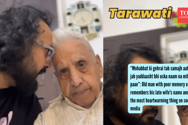 “Mohabbat ki gehrai tab samajh aati hai, jab yaddaasht bhi uska naam na mita paae”: Old man with poor memory only remembers his late wife's name and it is the most heartwarming thing on social media |