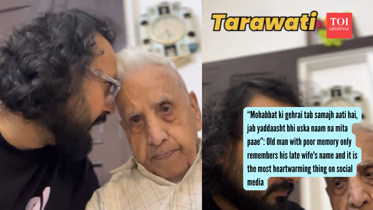 “Mohabbat ki gehrai tab samajh aati hai, jab yaddaasht bhi uska naam na mita paae”: Old man with poor memory only remembers his late wife's name and it is the most heartwarming thing on social media |