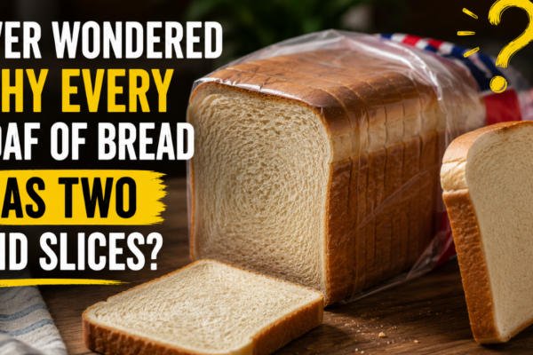 Ever wondered why every loaf of bread has two end slices? Here's the real reason