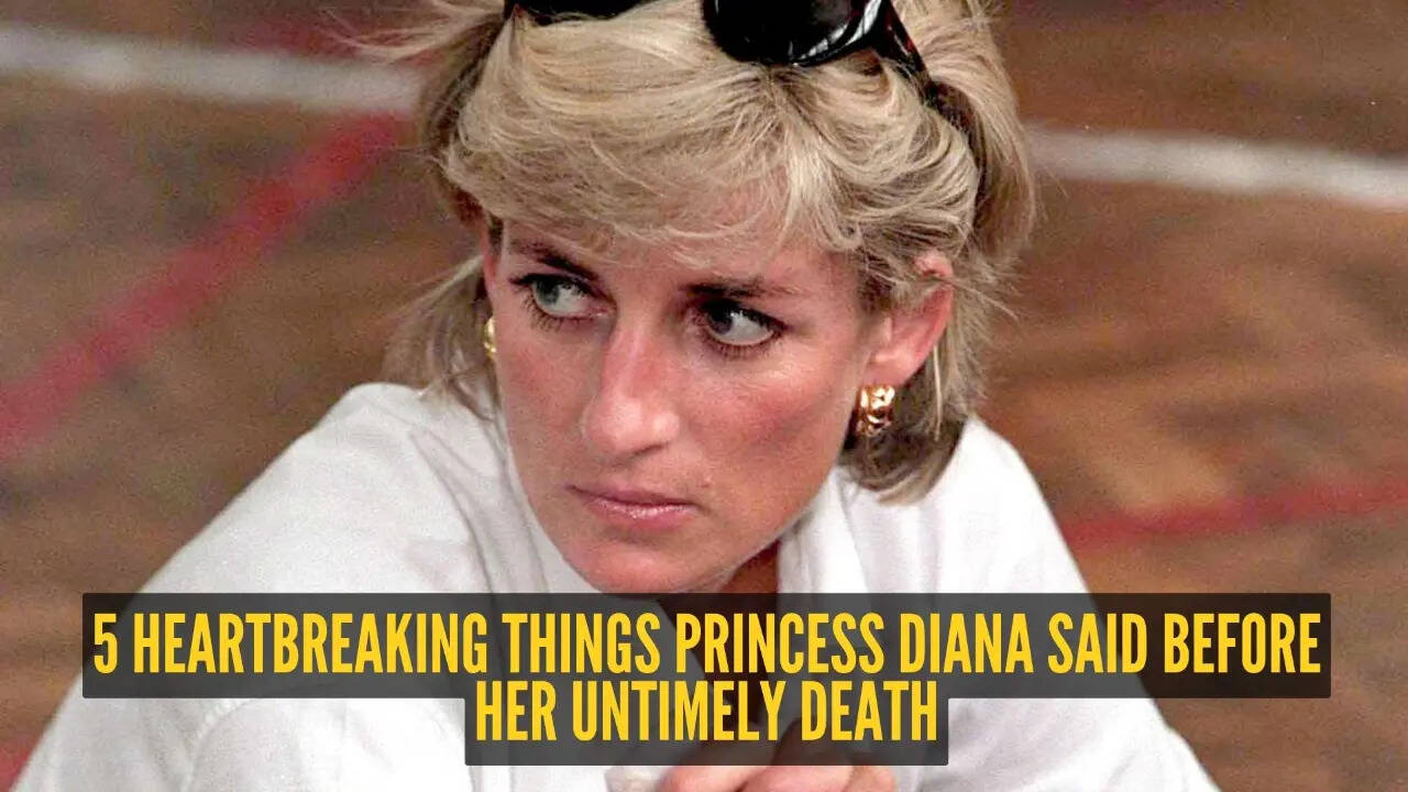 5 shocking things late Princess Diana wrote and said before her tragic death