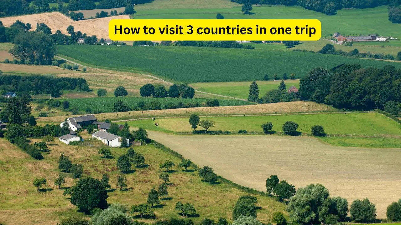 These unique places let travellers cross international borders on foot
