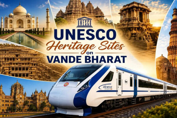 Vande Bharat trains that take you to India's most famous UNESCO World Heritage Sites