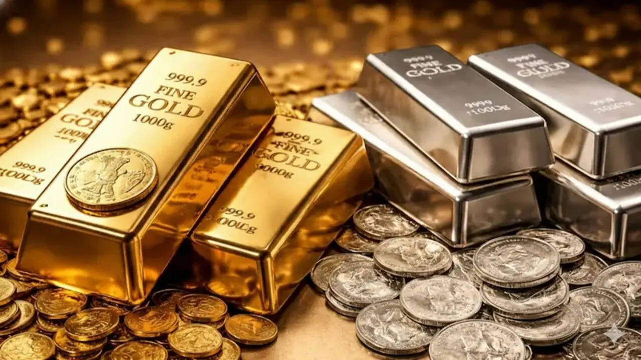 Gold, Silver Rate Today Live Updates: Yellow metal steadies but remains on track for weekly loss; silver tumbles